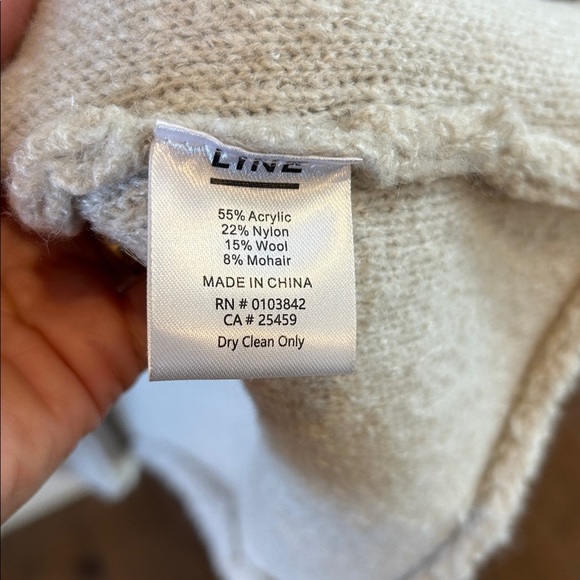 Line the Label Emilia Knit Vest Ash Grey - Picture 5 of 8